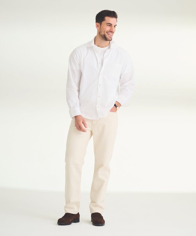 Cotton Button Down Shirt - Image 6