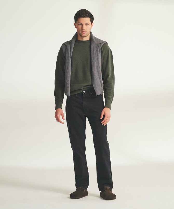 Cotton Cashmere Oversized Sweatshirt - Image 15