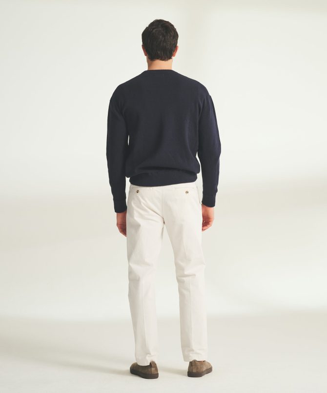 Cotton Cashmere Oversized Sweatshirt - Image 12
