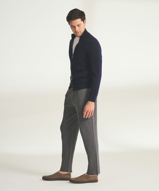 Cotton Cashmere Trouser - Image 9