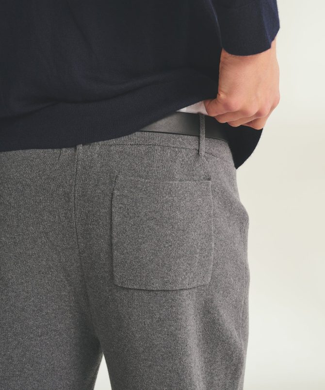 Cotton Cashmere Trouser - Image 8