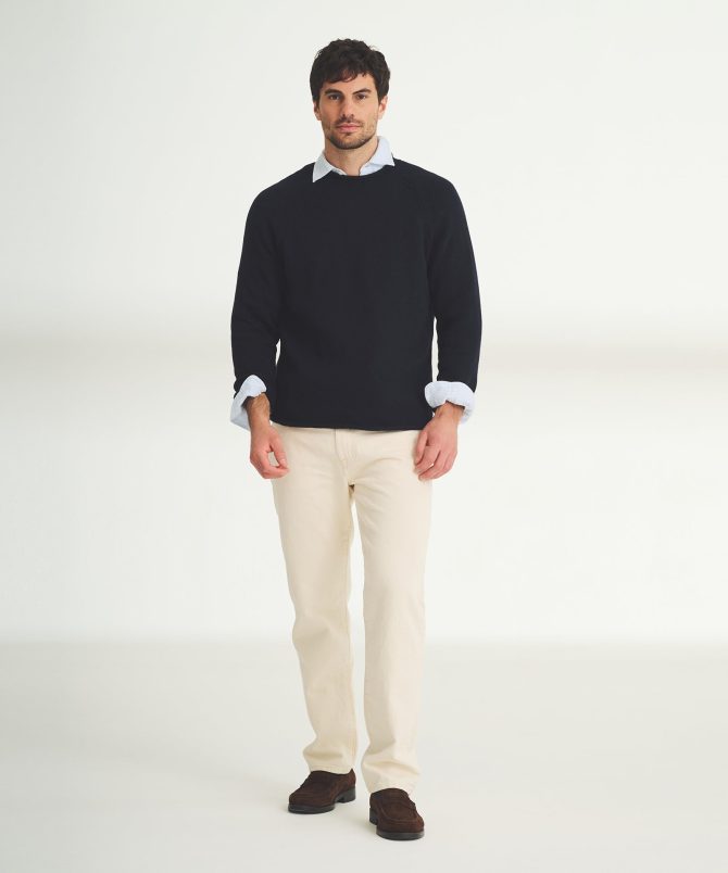 Cotton Relaxed Rollneck Sweater - Image 12