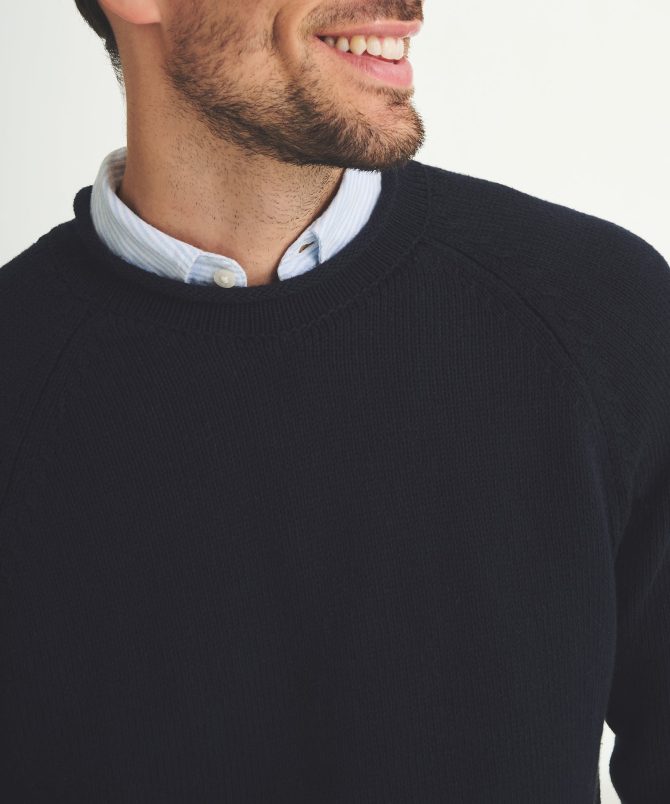 Cotton Relaxed Rollneck Sweater - Image 11