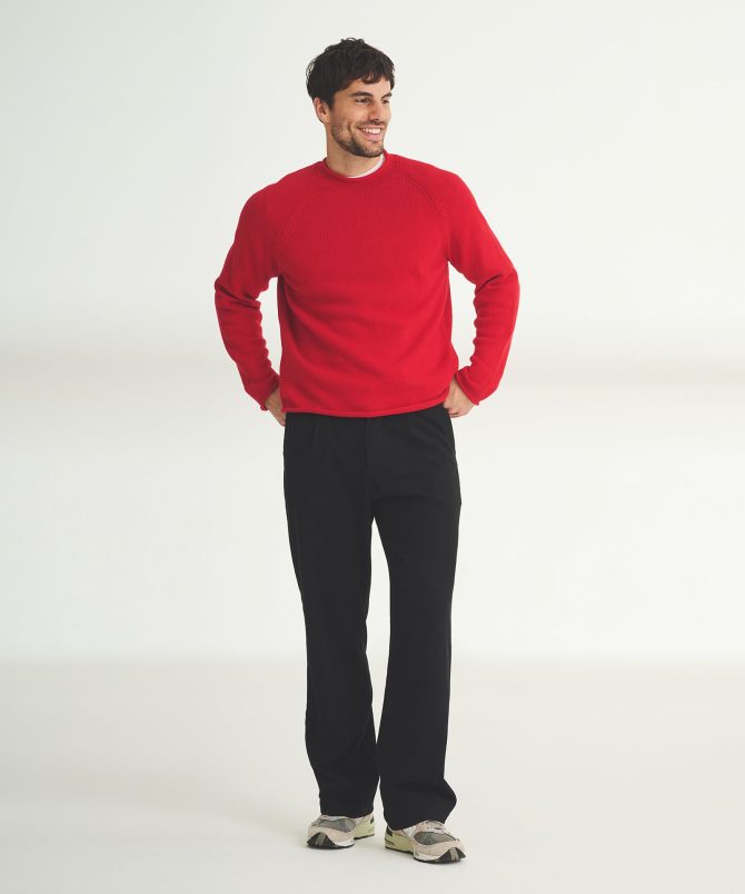 Cotton Relaxed Rollneck Sweater - Image 14