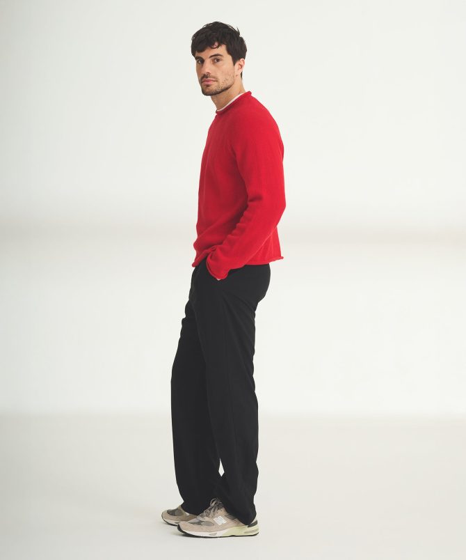 Cotton Relaxed Rollneck Sweater - Image 16