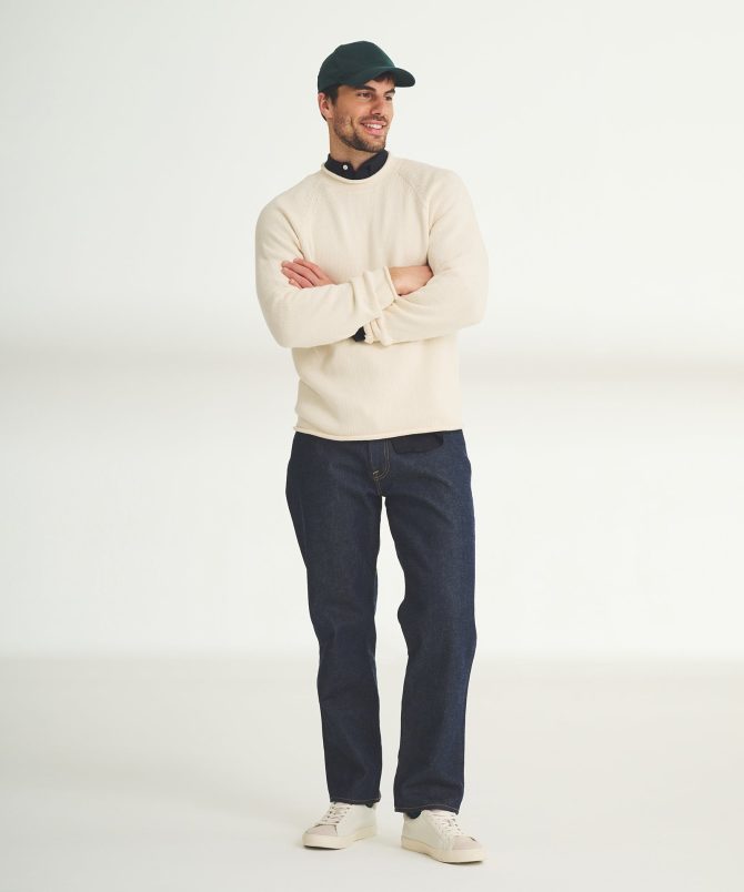Cotton Relaxed Rollneck Sweater - Image 20