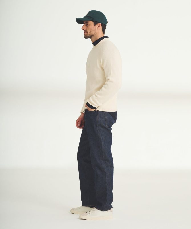 Cotton Relaxed Rollneck Sweater - Image 21