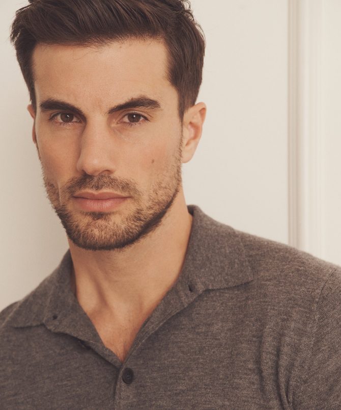 Super Fine Cashmere Short Sleeve Polo - Image 6