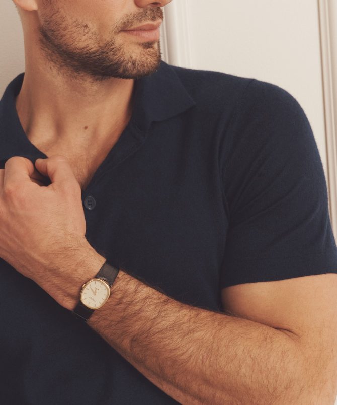 Super Fine Cashmere Short Sleeve Polo - Image 27
