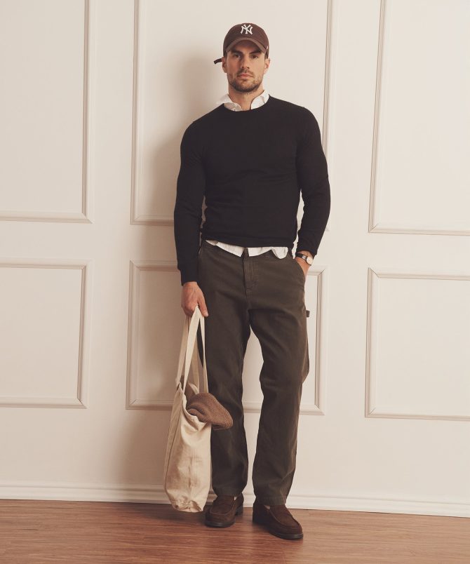 Super Fine Cashmere Long Sleeve Crewneck - Image 11
