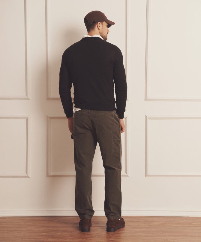 Super Fine Cashmere Long Sleeve Crewneck - Image 14