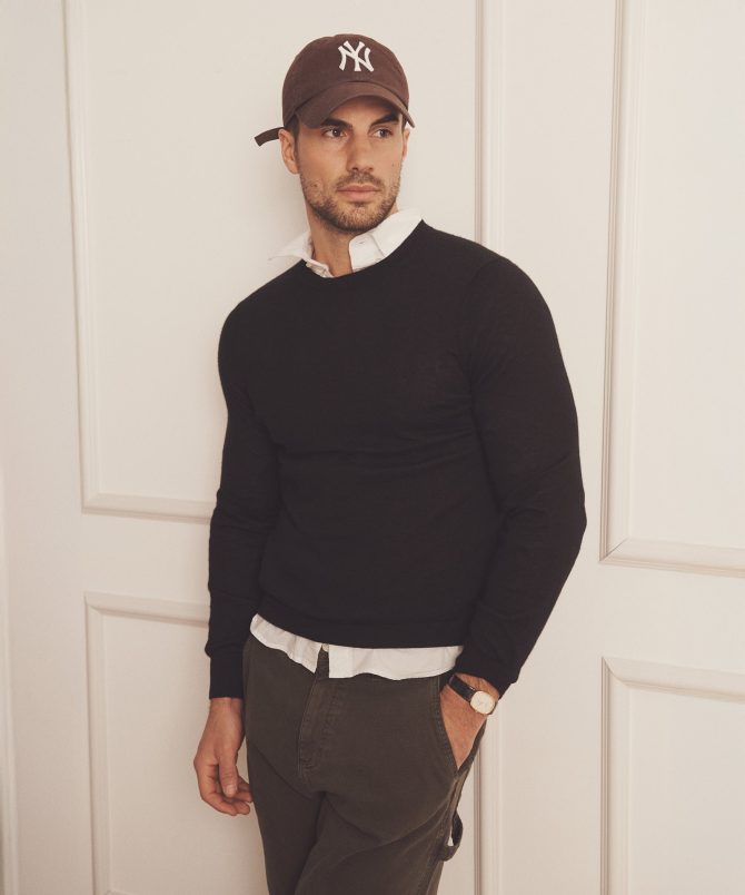 Super Fine Cashmere Long Sleeve Crewneck - Image 9