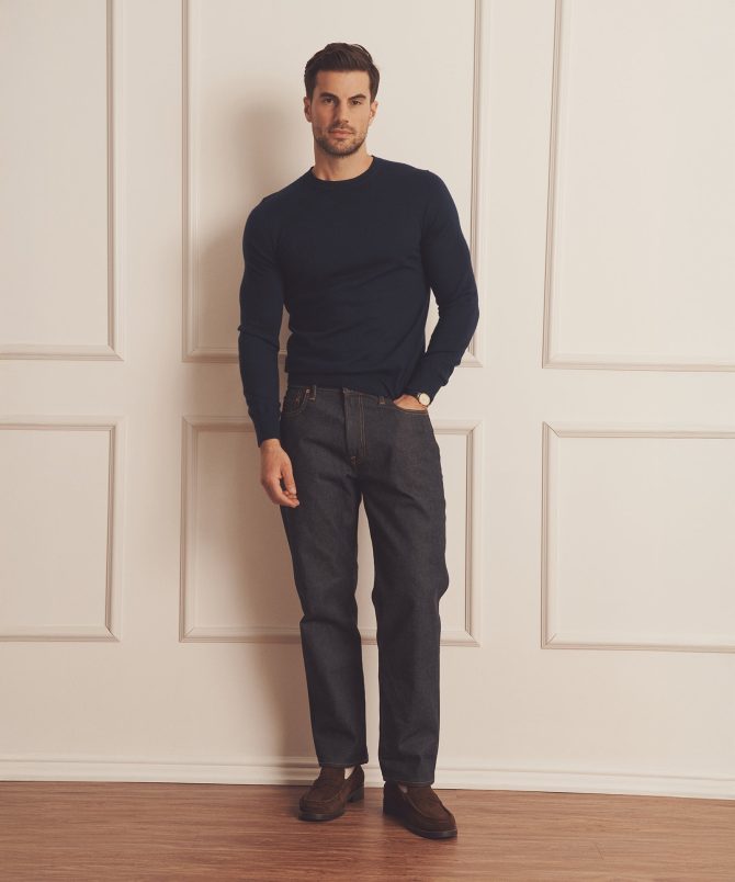 Super Fine Cashmere Long Sleeve Crewneck - Image 21