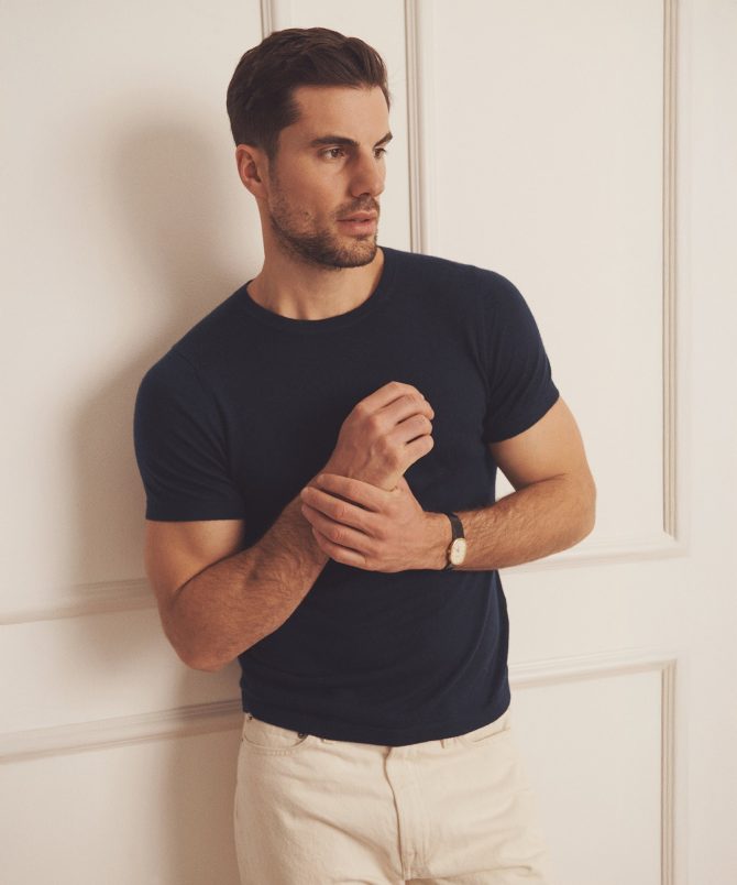 Super Fine Cashmere T-Shirt - Image 16