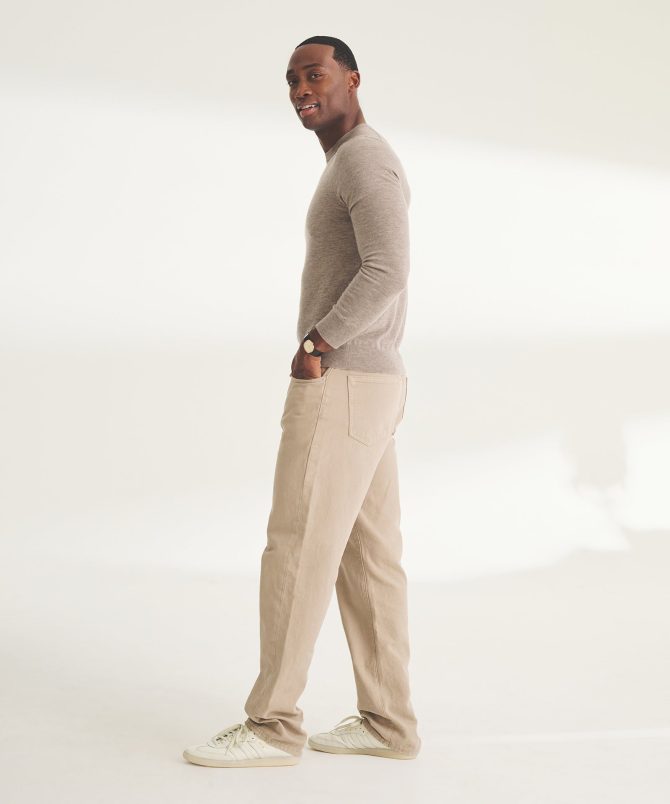 Super Fine Cashmere Long Sleeve Crewneck - Image 7