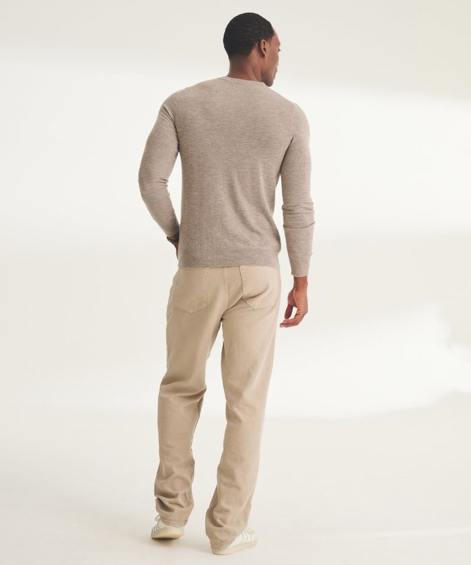 Super Fine Cashmere Long Sleeve Crewneck - Image 8
