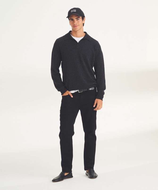Lightweight Cashmere Relaxed Polo - Image 42