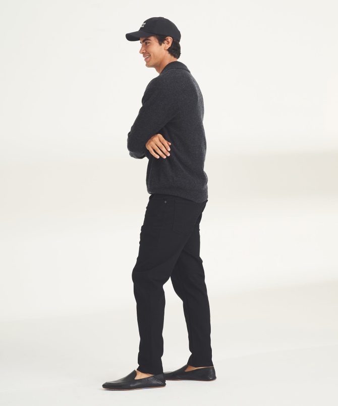 Lightweight Cashmere Relaxed Polo - Image 41