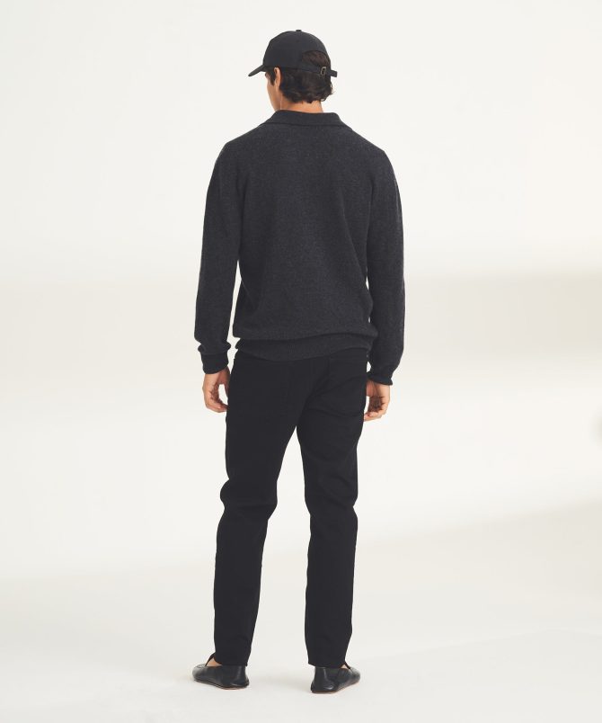 Lightweight Cashmere Relaxed Polo - Image 43