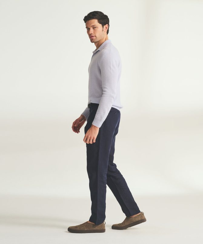 Lightweight Cashmere Relaxed Polo - Image 49