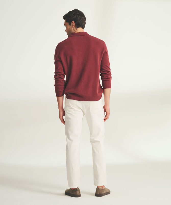 Lightweight Cashmere Relaxed Polo - Image 54