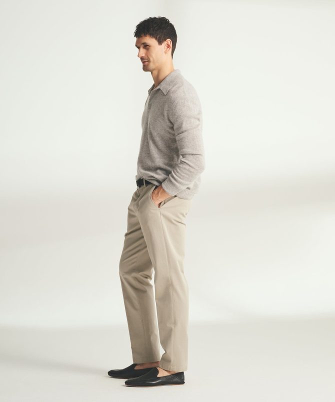 Lightweight Cashmere Relaxed Polo - Image 58