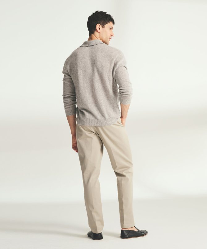 Lightweight Cashmere Relaxed Polo - Image 59