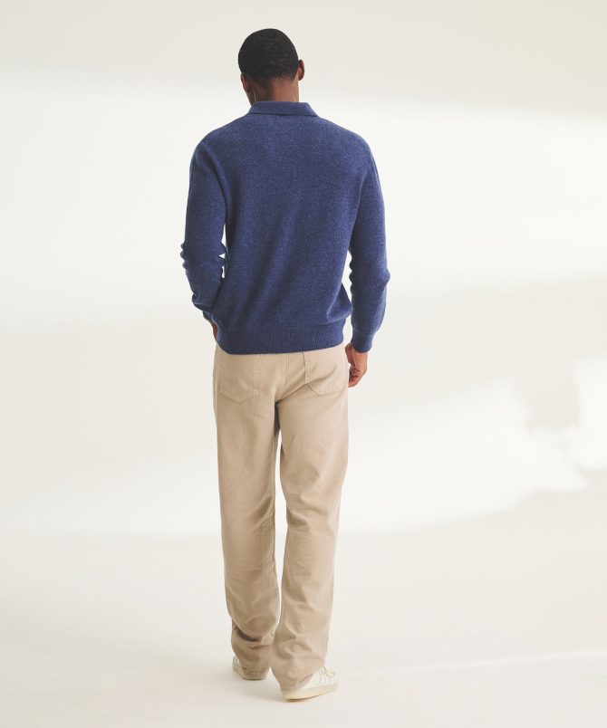 Lightweight Cashmere Relaxed Polo - Image 35