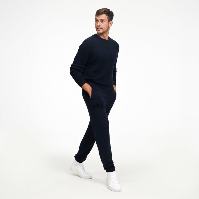 Recycled Cashmere Jogger - Image 9