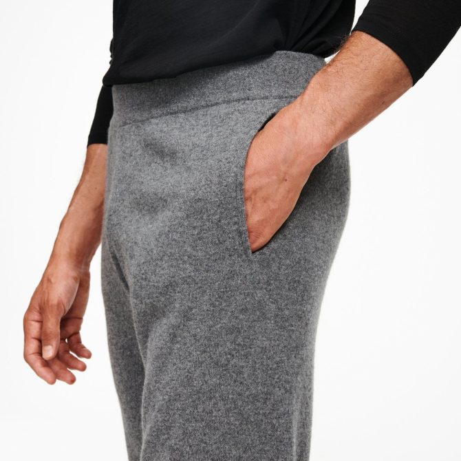 Recycled Cashmere Jogger - Image 7