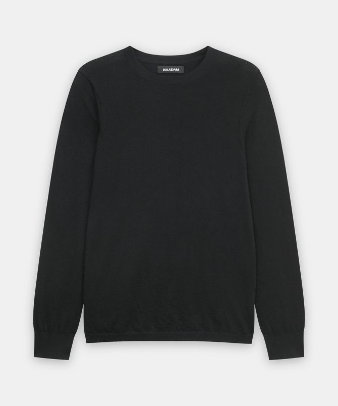 Super Fine Cashmere Long Sleeve Crewneck - Image 10
