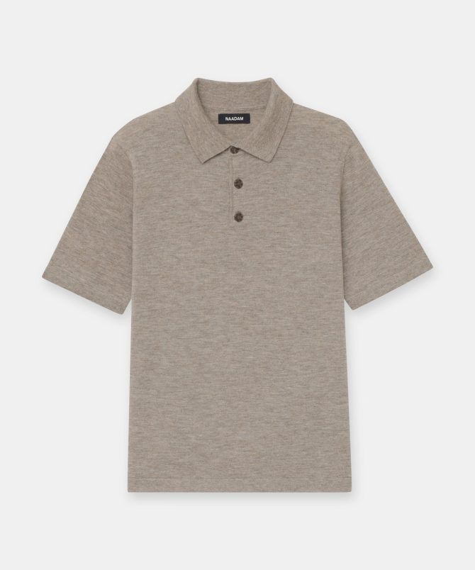 Super Fine Cashmere Short Sleeve Polo - Image 29