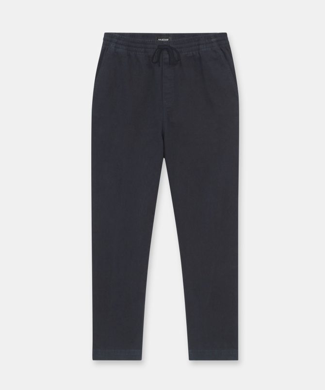 Soft Denim Drawstring Pant - Image 12