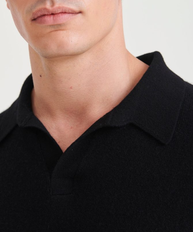 Lightweight Cashmere Relaxed Polo - Image 12