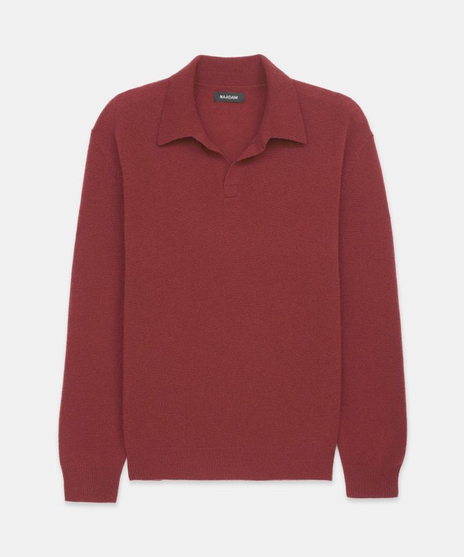 Lightweight Cashmere Relaxed Polo - Image 60