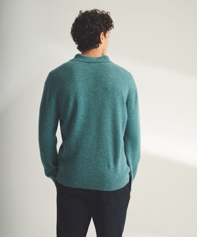 Lightweight Cashmere Relaxed Polo - Image 23
