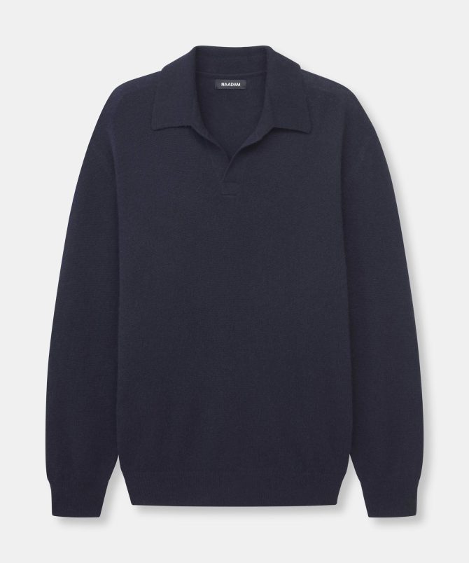 Lightweight Cashmere Relaxed Polo - Image 28