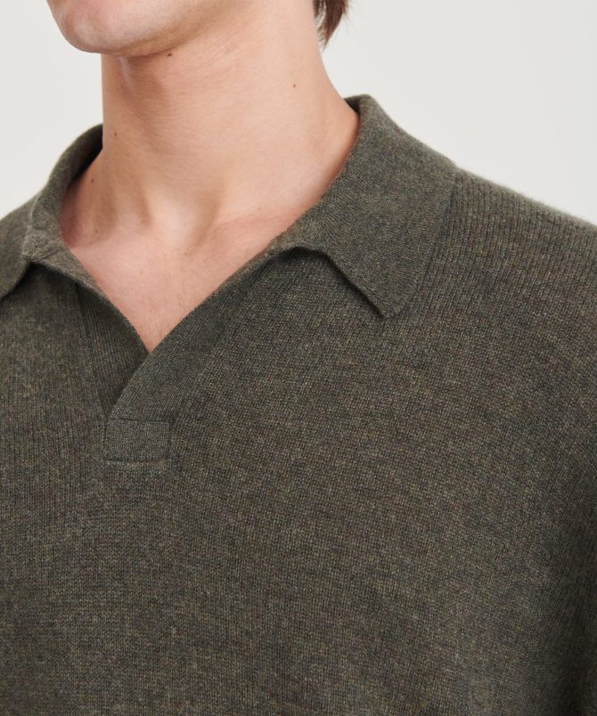 Lightweight Cashmere Relaxed Polo - Image 15