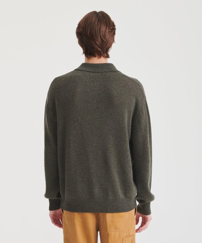 Lightweight Cashmere Relaxed Polo - Image 14