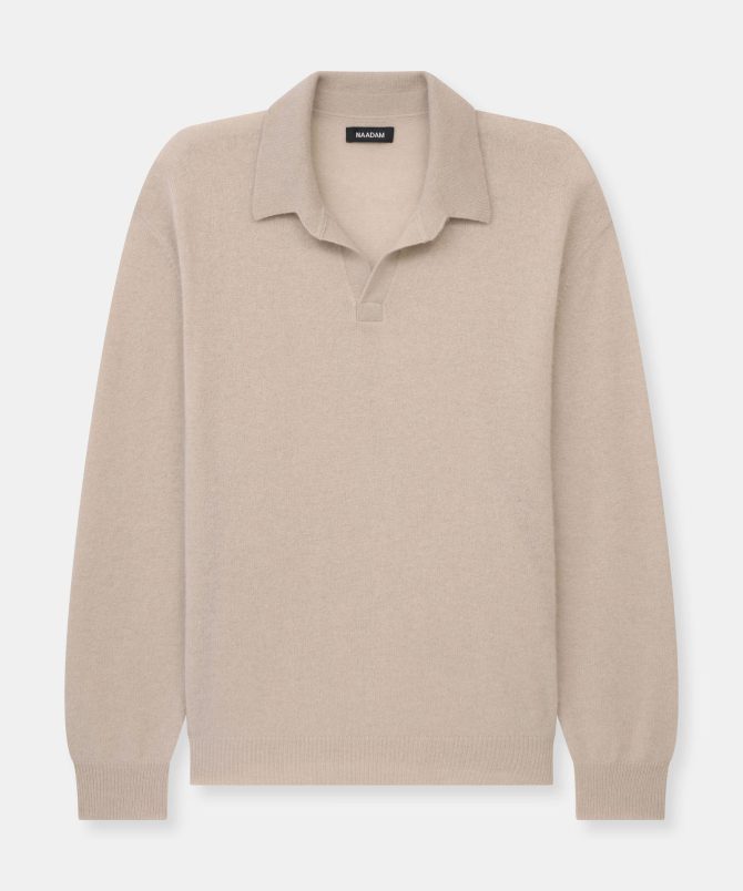 Lightweight Cashmere Relaxed Polo - Image 27