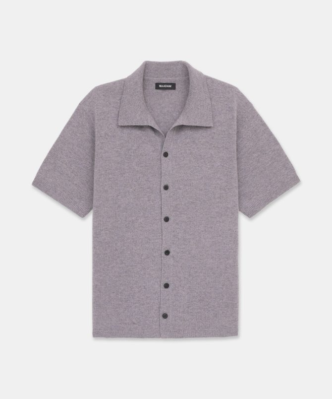 Signature Cashmere Short Sleeve Button Down - Image 30