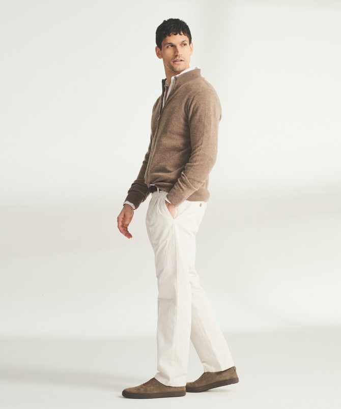 Signature Cashmere Full Zip Sweater - Image 12