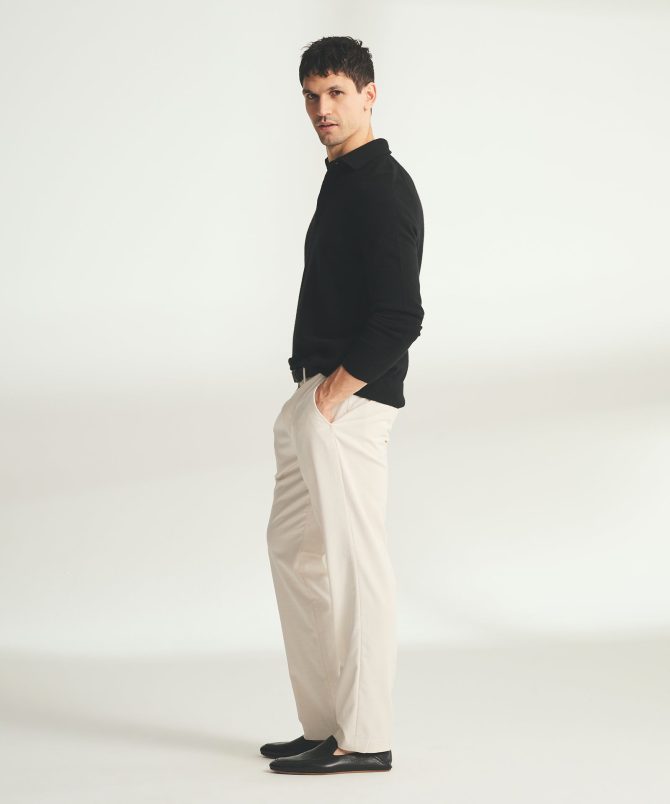 Signature Cashmere Long Sleeve Polo - Image 15