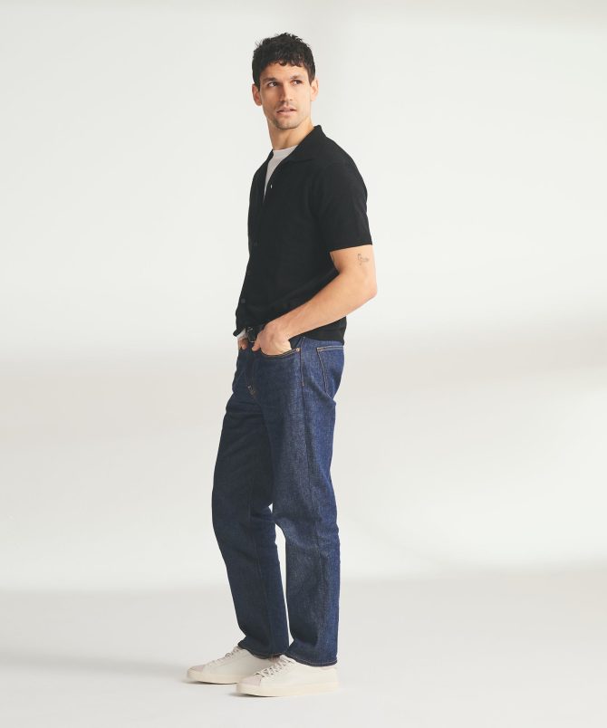 Signature Cashmere Short Sleeve Button Down - Image 21