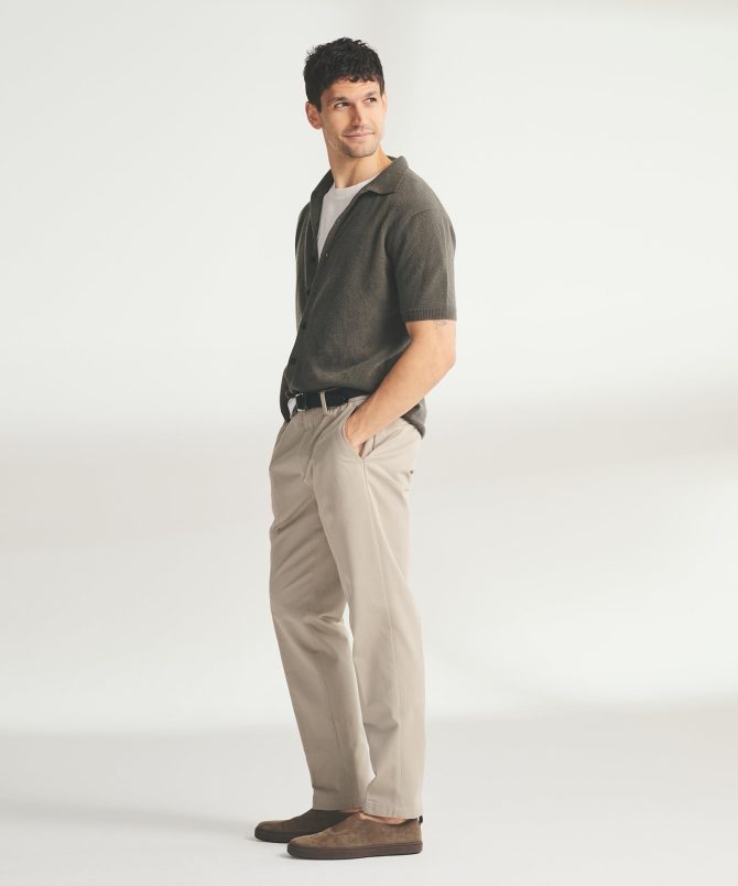 Signature Cashmere Short Sleeve Button Down - Image 26