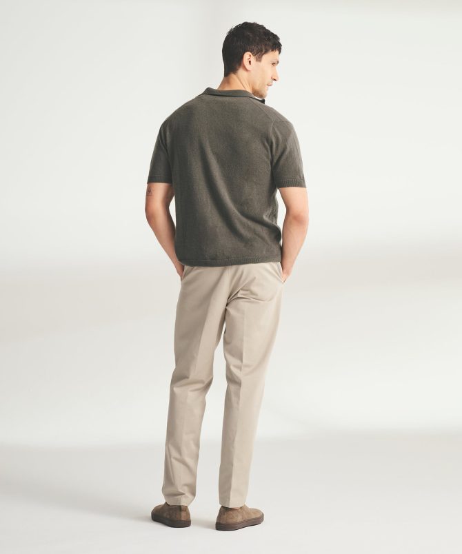 Signature Cashmere Short Sleeve Button Down - Image 27