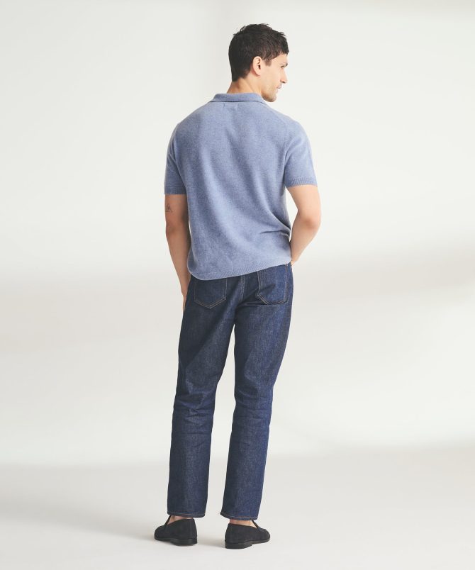 Signature Cashmere Short Sleeve Button Down - Image 17