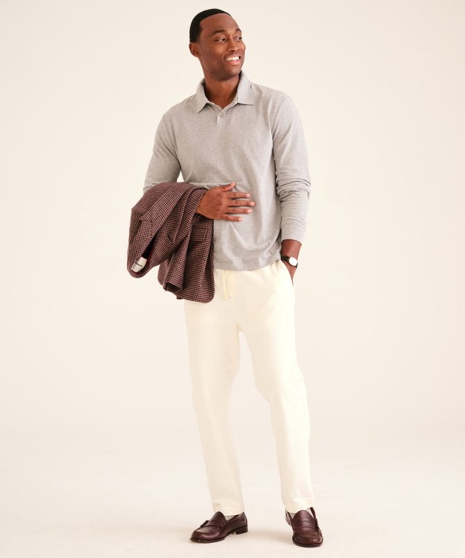 Soft Denim Drawstring Pant - Image 7
