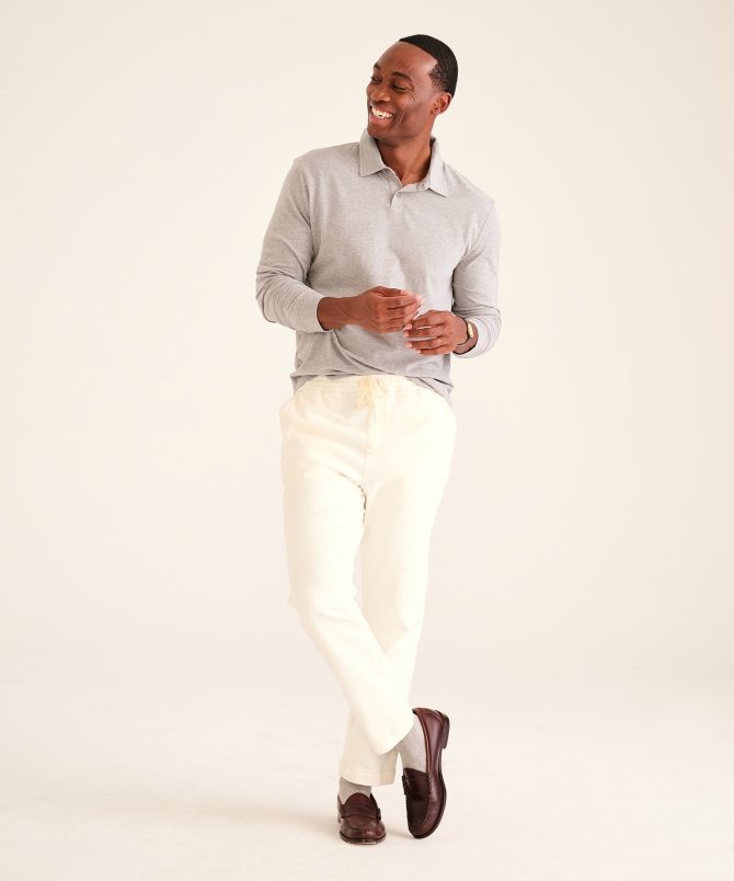 Soft Denim Drawstring Pant - Image 8