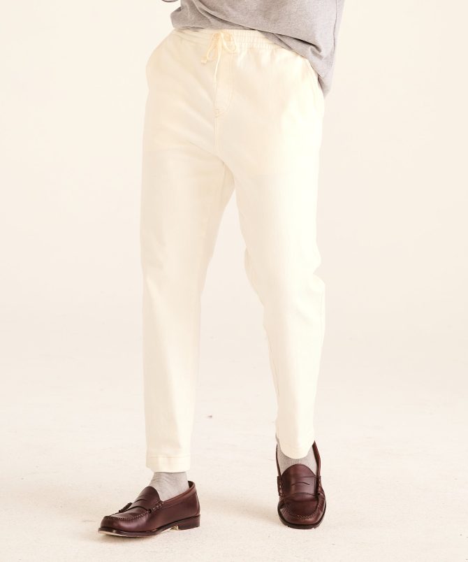 Soft Denim Drawstring Pant - Image 2
